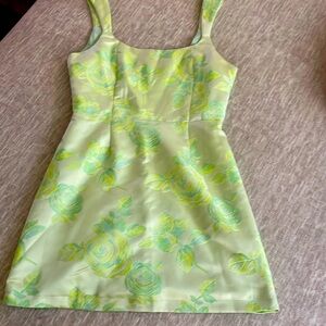 Darted fitted mini dress